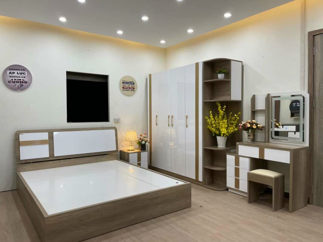 Combo nội thất phòng ngủ giá rẻ 4 món